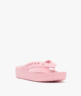 Tongs femme à semelle épaisse Baya Platform Flip - Crocs vue2 - CROCS - GEMO