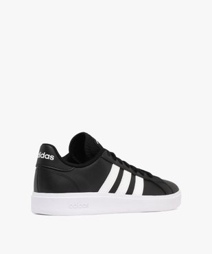 Baskets Grand Court Base style rétro homme - Adidas vue4 - ADIDAS - GEMO