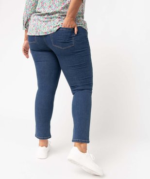 Jean femme grande taille coupe regular vue3 - GEMO 4G GT - GEMO