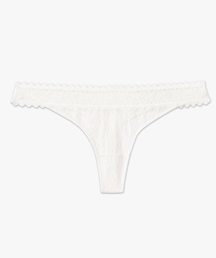 String en dentelle femme vue7 - GEMO(HOMWR FEM) - GEMO