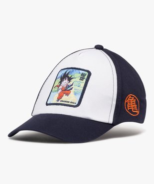 Casquette bicolore avec motif manga garçon - Dragon Ball vue1 - DRAGON BALL Z - GEMO