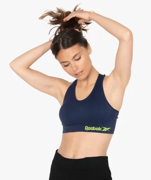 Brassière femme spéciale sport avec dos croisé - Reebok vue1 - REEBOK - GEMO