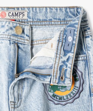 Jean Straight avec motifs colorés fille - Camps United vue3 - CAMPS - GEMO