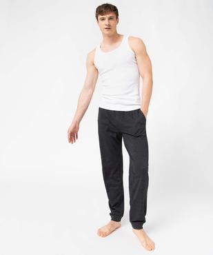 Pantalon de pyjama en jersey à taille élastique homme vue9 - GEMO(HOMWR HOM) - GEMO