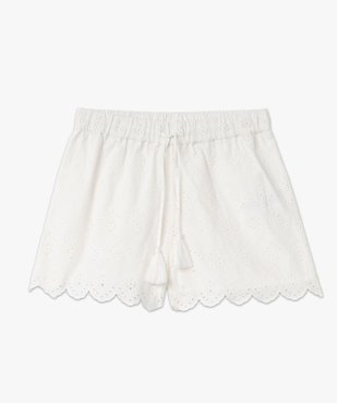 Short large en voile ajouré femme vue4 - GEMO(FEMME PAP) - GEMO