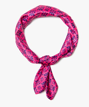 Foulard femme - Emballage cadeau - Furoshiki matière satinée vue3 - GEMO (ACCESS) - GEMO