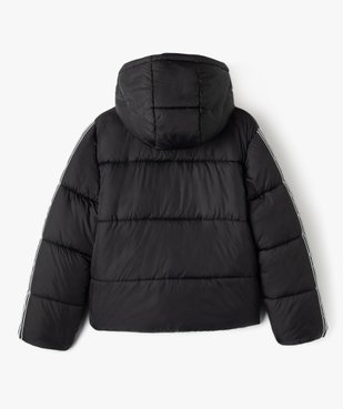 Blouson matelassé à capuche garçon vue4 - GEMO 4G GARCON - GEMO