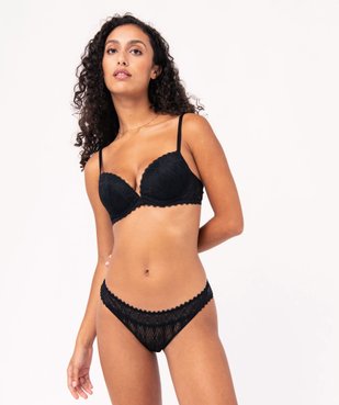 String en dentelle femme vue3 - GEMO(HOMWR FEM) - GEMO