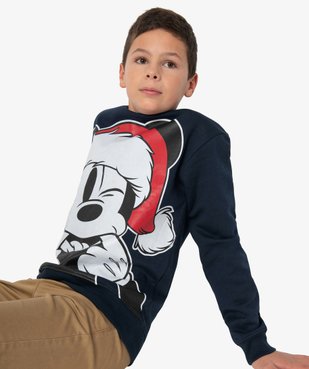 Sweat garçon spécial Noël avec motif Mickey XXL - Disney vue1 - DISNEY DTR - GEMO