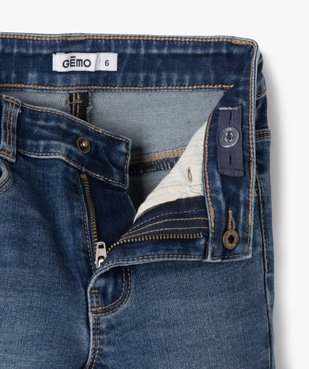 Jean ultra skinny à taille réglable fille vue4 - GEMO 4G FILLE - GEMO