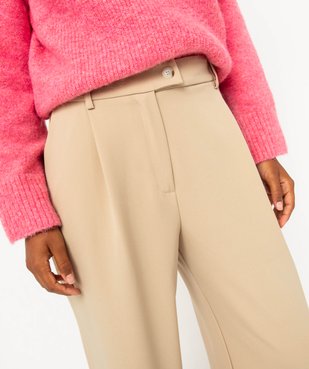 Pantalon très large et fluide femme - Gémo x Melissaallbb vue3 - GEMO(FEMME PAP) - GEMO