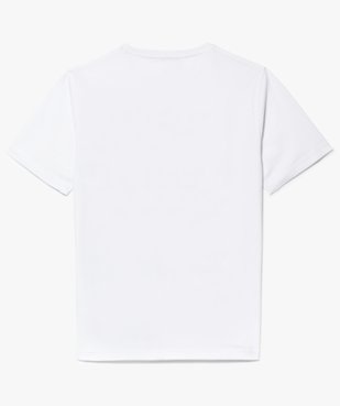 Tee-shirt coton grand imprimé devant vue2 - GEMO (JUNIOR) - GEMO