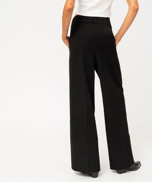 Pantalon large à pinces femme vue3 - GEMO(FEMME PAP) - GEMO