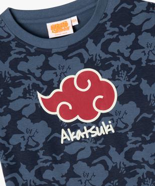 Tee-shirt manches courtes à motif manga garçon - Naruto Shippuden vue2 - NARUTO - GEMO