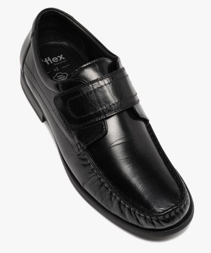 Mocassins homme dessus cuir fermeture à scratch  vue11 - G'FLEX - GEMO