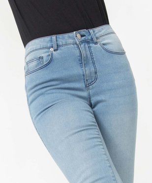 Jean femme coupe skinny taille haute vue3 - GEMO 4G FEMME - GEMO