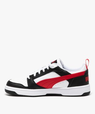 Baskets homme contrastées style rétro Rebound V6- Puma vue5 - PUMA - GEMO