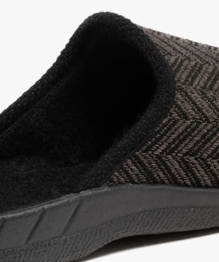 Chaussons mules à motifs chevrons homme vue12 - G'FLEX - GEMO