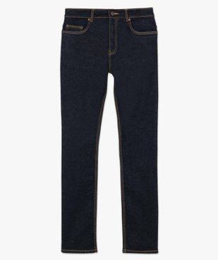 Jean homme straight en coton stretch vue4 - GEMO (HOMME) - GEMO