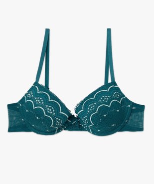 Soutien-gorge corbeille en dentelle à armatures vue4 - GEMO(HOMWR FEM) - GEMO