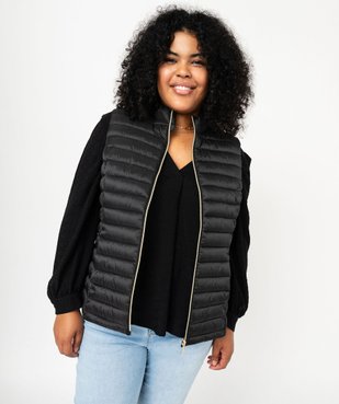 Blouson sans manches matelassé femme grande taille vue1 - GEMO 4G GT - GEMO