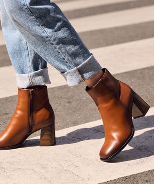 Bottines et boots femme pas cher