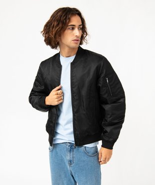 Bomber uni homme vue2 - GEMO 4G HOMME - GEMO