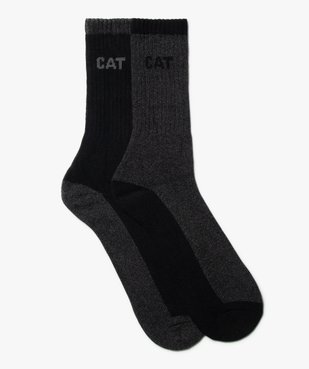 Chaussettes de travail thermiques homme (lot de 2) - Caterpillar vue1 - CATERPILLAR - GEMO