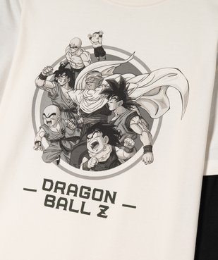 Tee-shirt manches longues effet 2 en 1 garçon - Dragon Ball Z vue3 - DRAGON BALL Z - GEMO