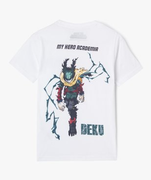 Tee-shirt manches courtes avec motif dos garçon - My Hero Academia vue3 - MYHERO ACADEMIA - GEMO