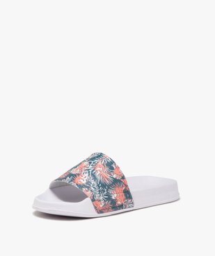 Mules femme à bandeau imprimé tropical - Kappa vue3 - KAPPA - GEMO