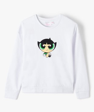 Sweat fille molletonné imprimé - Les Supers Nanas vue2 - POWERPUFF GIRLS - GEMO