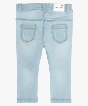 Jean coupe slim bébé fille vue3 - GEMO(BEBE DEBT) - GEMO