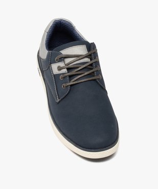 Derbies homme casual à lacets avec semelle contrastante vue5 - GEMO (CASUAL) - GEMO