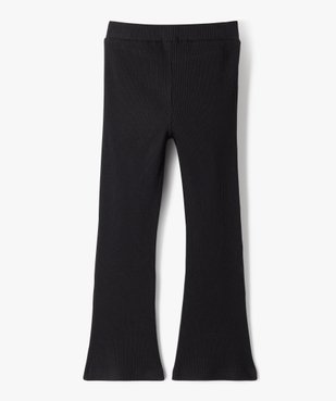 Pantalon en maille côtelée extensible fille vue5 - GEMO 4G FILLE - GEMO