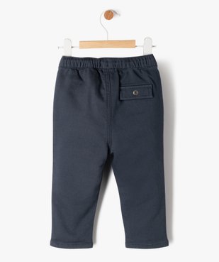 Pantalon de jogging bébé garçon avec ceinture élastique - LuluCastagnette vue3 - LULUCASTAGNETTE - GEMO