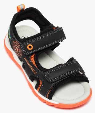 Sandales sport garçon à fermeture scratch vue5 - GEMO (ENFANT) - GEMO