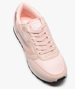 Baskets femme à lacets avec empiècement brillant- Fila Orbit Low vue5 - FILA - GEMO