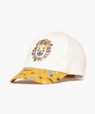 Casquette à motif lion bébé garçon vue2 - GEMO(BEBE DEBT) - GEMO