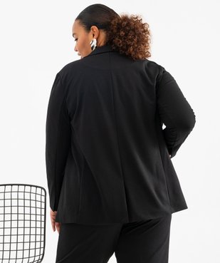 Veste souple à double boutonnage fantaisie femme grande taille vue4 - GEMO (G TAILLE) - GEMO