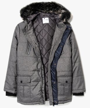 Parka matelassée avec capuche   vue2 - GEMO (JUNIOR) - GEMO