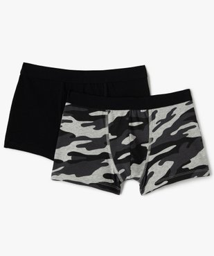 Boxer à motif camouflage garçon (lot de 2) vue1 - GEMO 4G GARCON - GEMO