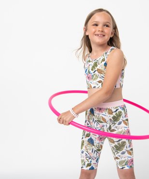 Débardeur de sport fille forme brassière vue1 - GEMO (ENFANT) - GEMO