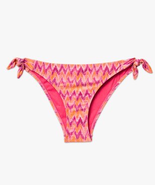 Bas de maillot de bain en maille pailletée femme vue4 - GEMO 4G FEMME - GEMO