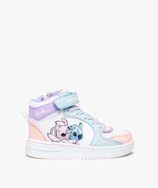 Baskets fille mid-cut Stitch et Angel à zip - Disney vue1 - LILO & STITCH - GEMO