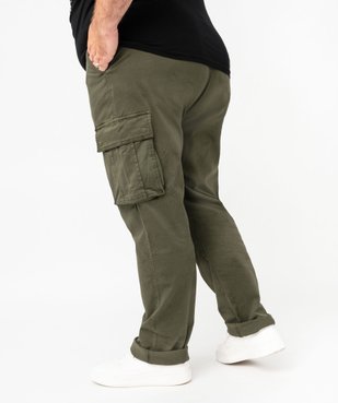 Pantalon cargo coupe Regular homme vue9 - GEMO 4G HOMME - GEMO