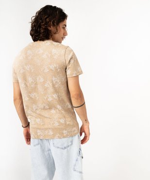 Tee-shirt à manches courtes imprimé homme vue3 - GEMO (HOMME) - GEMO