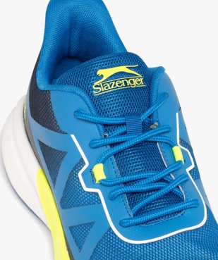 Baskets homme running en mesh avec détails fluos - Slazenger vue6 - SLAZENGER - GEMO