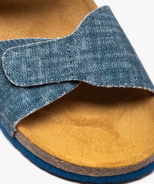 Sandales garçon avec brides en toile denim à scratch vue6 - GEMO (ENFANT) - GEMO