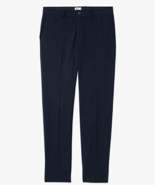 Pantalon de costume à carreaux homme vue4 - GEMO 4G HOMME - GEMO